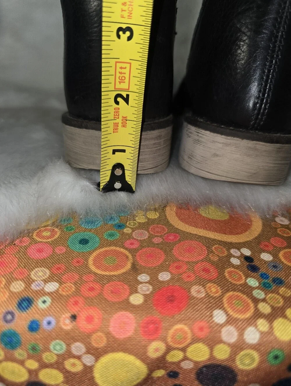 Boutique 9 Black Laser-Cut Vegan Black Leather Over-the-Knee Boots
